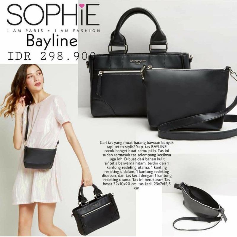 TAS SOPHIE BAYLINE/TAS KERJA WANITA BAYLINE SOPHIE MARTIN/ SOPHIE MARTIN PARIS BAYLINR BAG