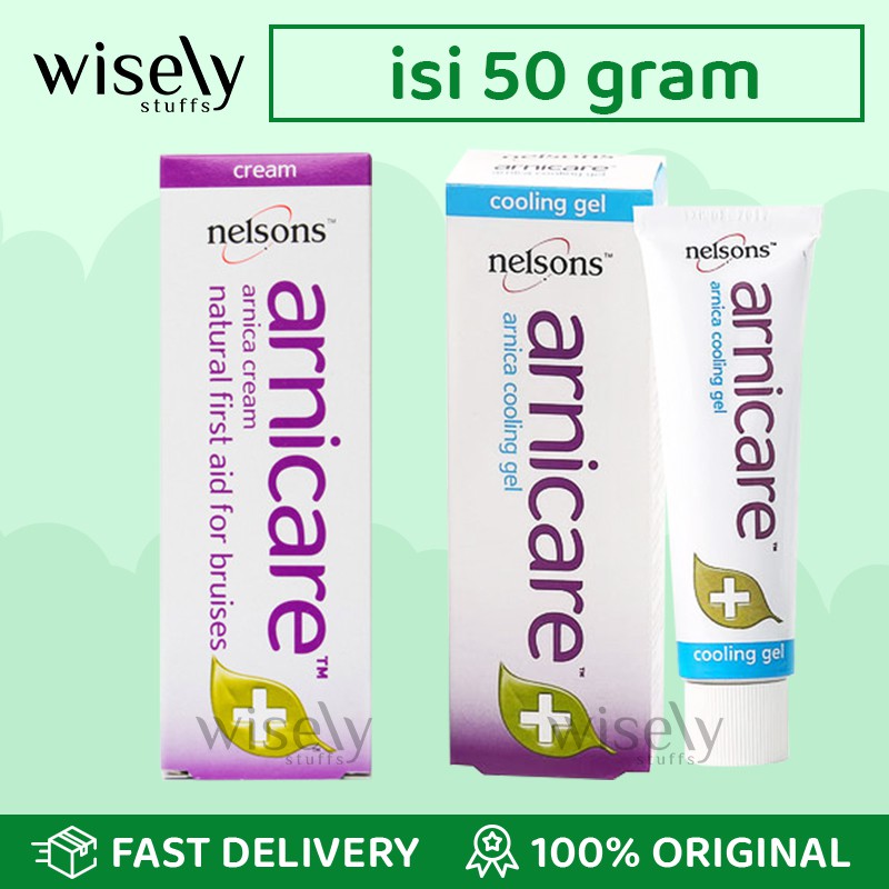 Nelsons Arnicare Cream 50gr for Bruises 50 gr Krim Memar Lebam BPOM