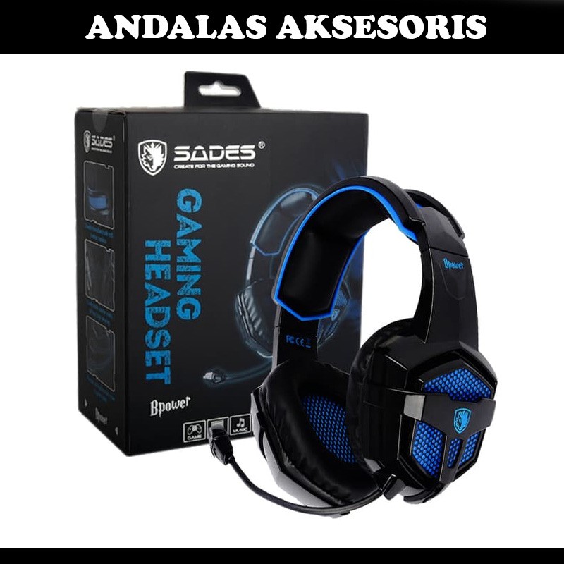 Headset SADES Gaming Bpower SA-739