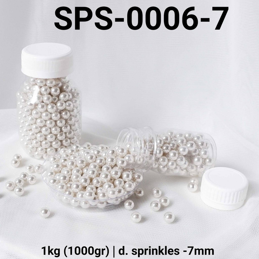 

SPS-0006-7 Sprinkles sprinkle sprinkel 1kg 1 kg mutiara perak emas yamama baking grosir murah sprinkles cake dekorasi mutiara trimit decoration story sprinklestory sprinklesstory sprinkle story yamama baking