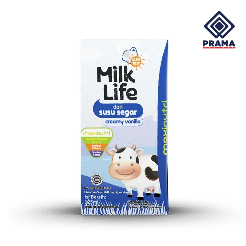 

MILK LIFE UHT KIDS VANILLA 125ML