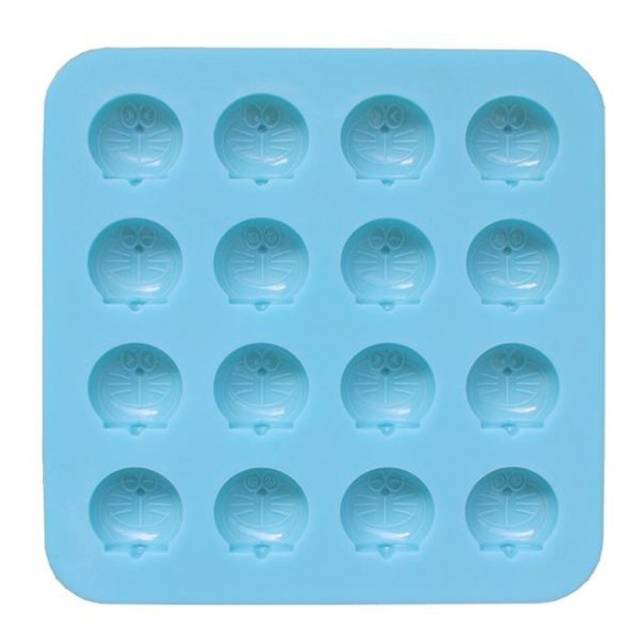 Cetakan coklat puding silikon doraemon silicone pudding mold