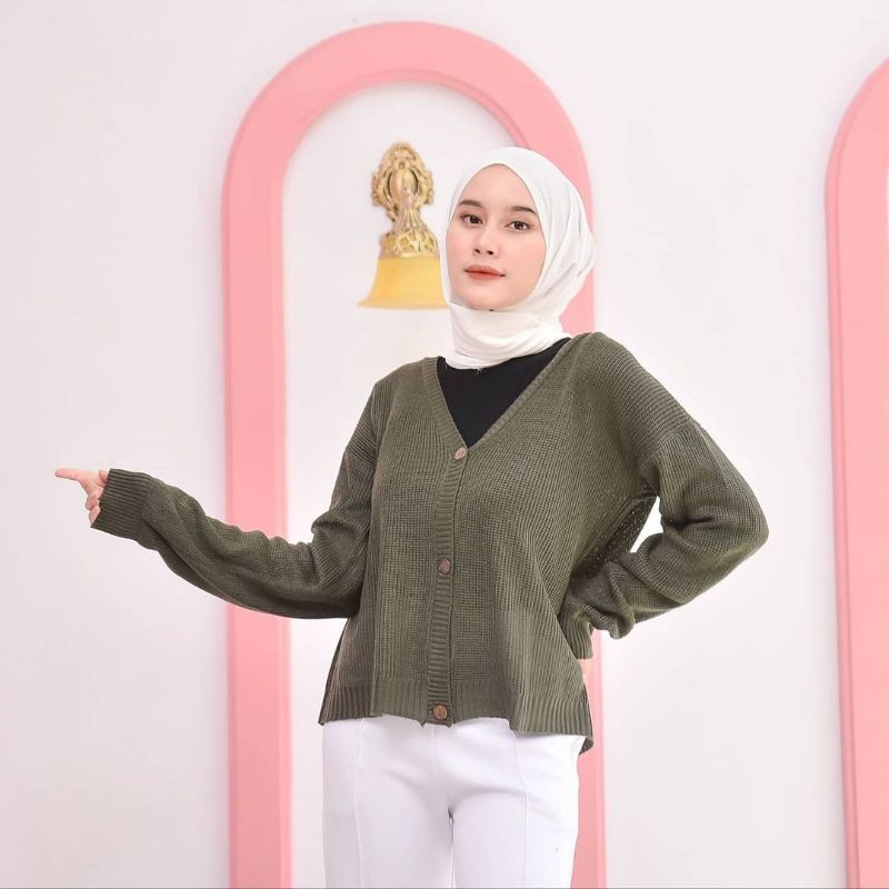 SHIREN CARDIGAN KNITE WANITA TERMURAH TERLARIS'