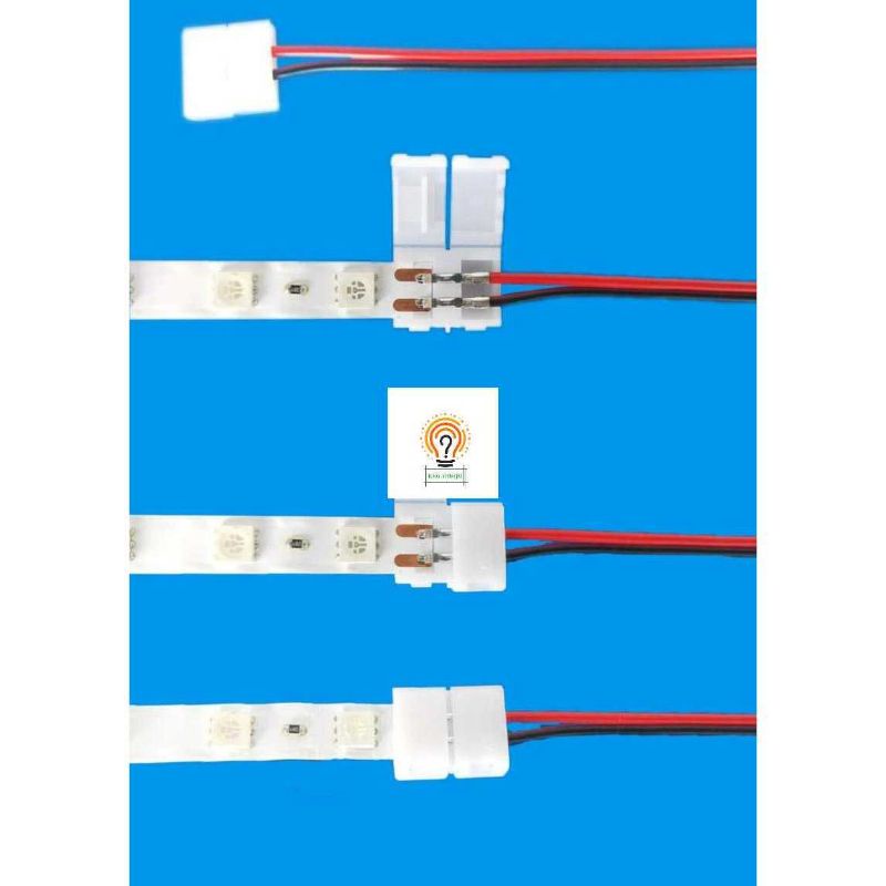 Connector LED Strip 2835/3528/5050/3038.DC kabel 2PIN