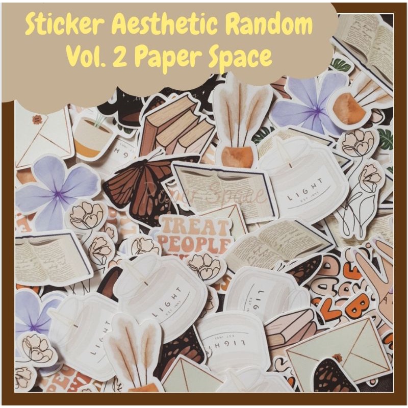 

Sticker Aesthetic Stiker Estetik Random Vol. 2