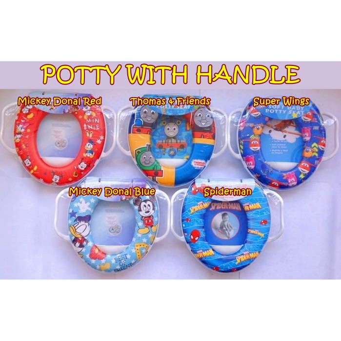 Potty Seat Handle ( POTTY ANAK / DUDUKAN WC )