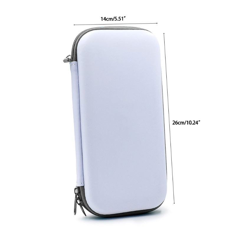 Btsg for Switch OLED Host Portable Hard Storage Bag for Shell Cover Gendong Untuk Case, Tempered Film Dan ThumbStick Grips