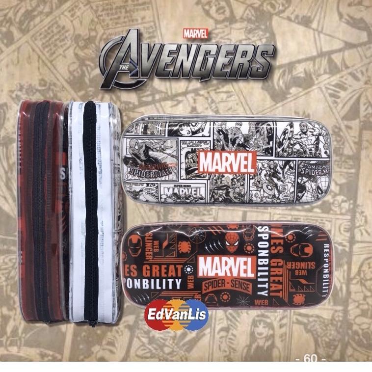 

[KODE JO7602] Tempat Pensil segi 4 Marvel