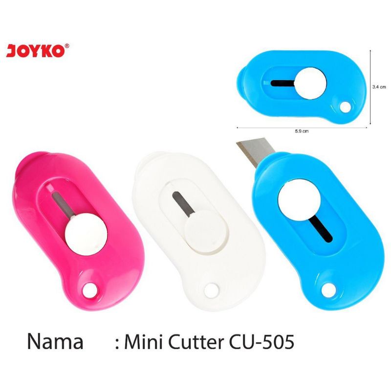 Deli mini cutter portabel durable cute size convenient to open package