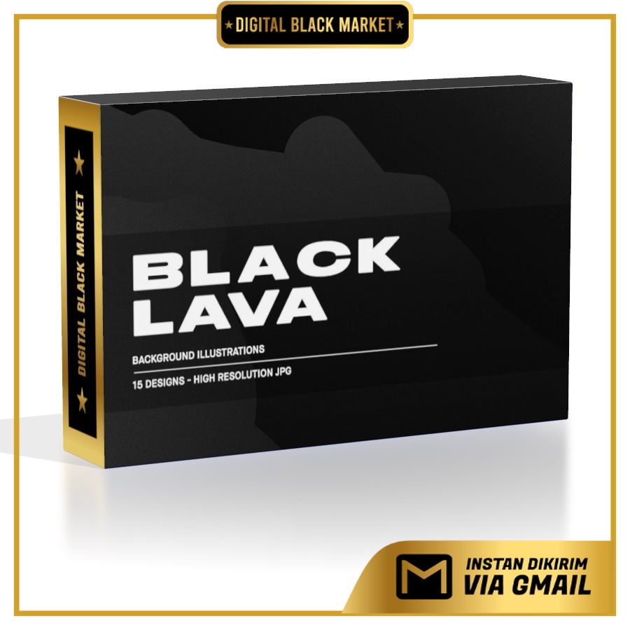 Black Lava Background Illustration - JPEG Ultra HD