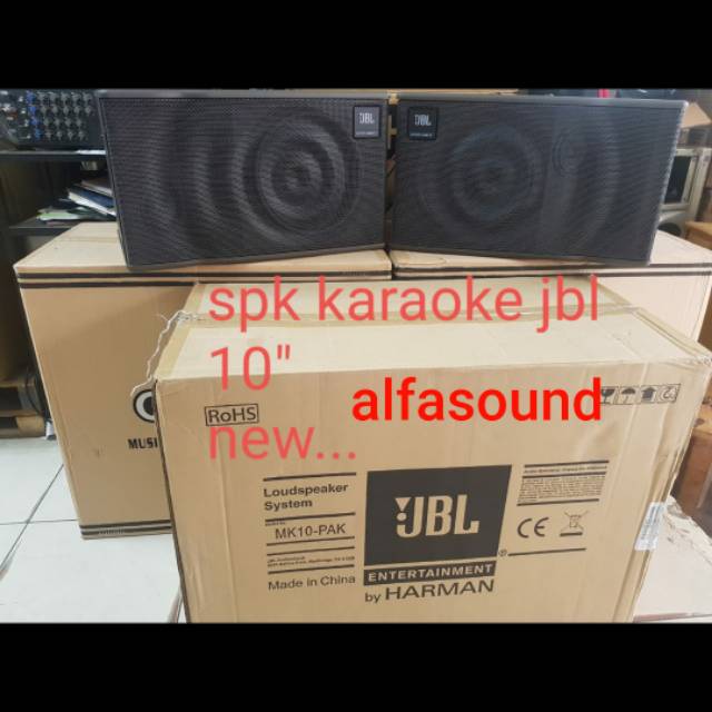 Speaker JBL MK 10 PAK 10 Inch ORIGINAL 2 Speaker Speker MK10PAK 10 PAK