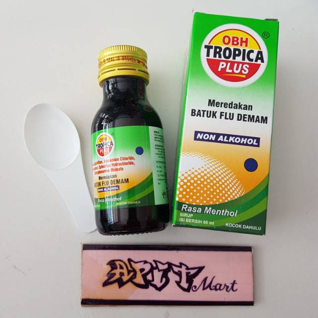 OBH TROPICA PLUS - Obat Batuk OBH Tropica Plus 60ml