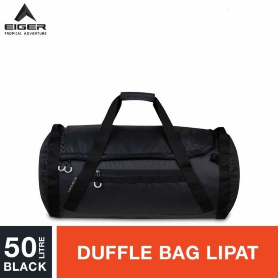 Tas Eiger1989 Layover Folded Duffle Bag 50L Travel Tas Traveling Outdoor
