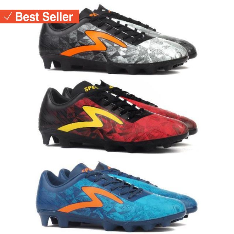 Sepatu Olahraga murah Harga Terjangkau / Sepatu Bola Specs Swervo Dynamite FG - Palona Grey ,