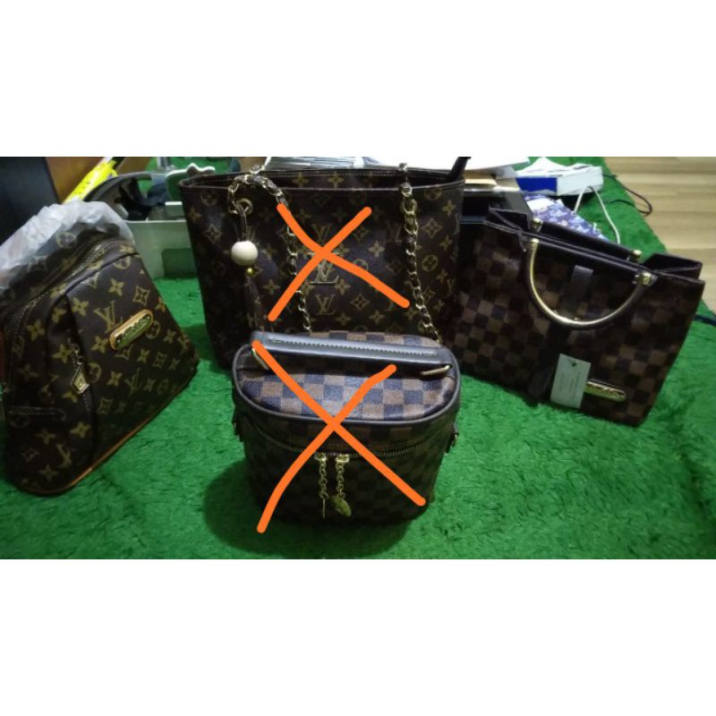 TAS LV Lidah Veronica Damier Import/ Tas LV Backpack Victory Tas Ransel Multifungsi Murah