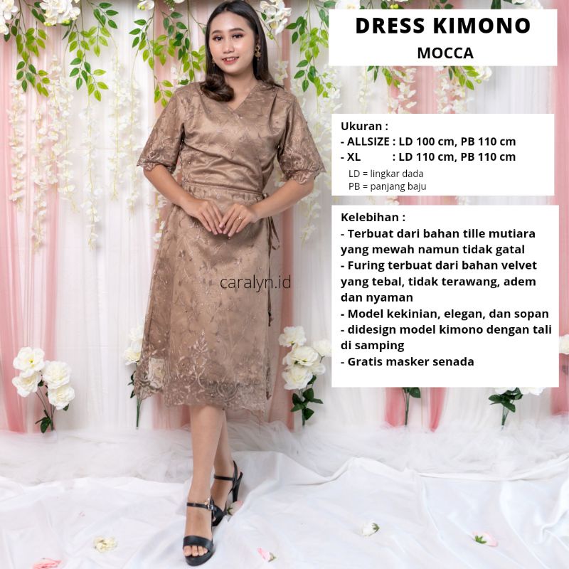 DRESS BRUKAT  KIMONO KONDANGANN