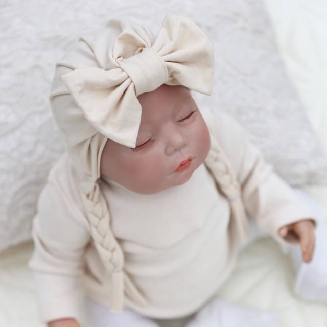 Turban Pita Bayi / Ciput Bayi Pita / Turban Kepang Bayi Anak Perempuan / Ciput Bayi Newborn