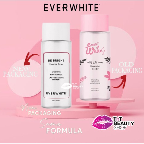 [COD] Toner Everwhite Brightning Treatment Wajah Exfoliating Hydrating Soothing dengan Kandungan Kefir - BPOM