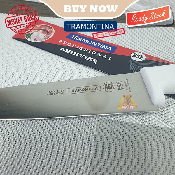 Made in Brazil Tramontina Chef Knife 8in Pisau Dapur 20CM PROF MASTER