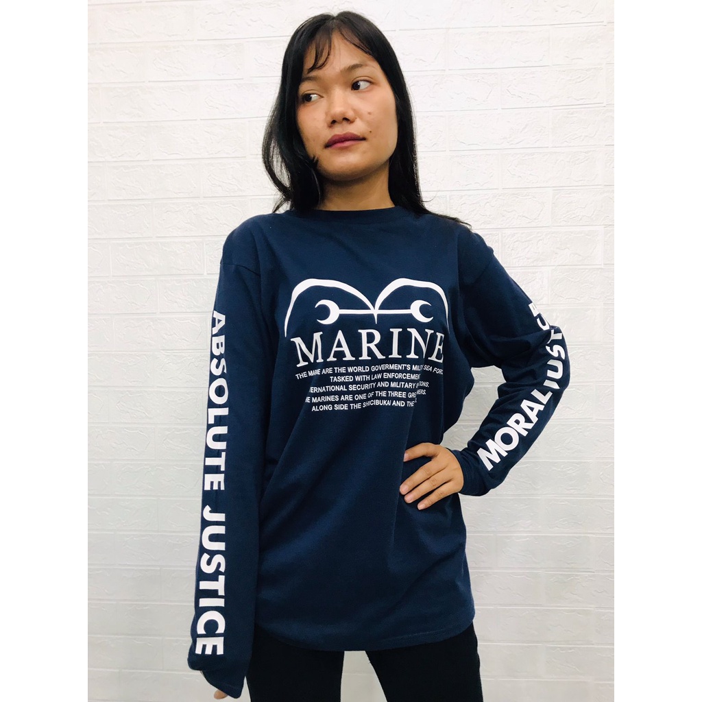 Longsleeve Marine Moral Justice Navy Onepiece