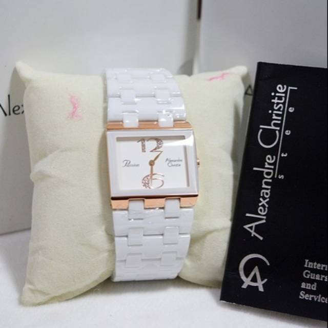 ALEXANDRE CHRISTIE AC 2562 ROSEGOLD WHITE ORIGINAL