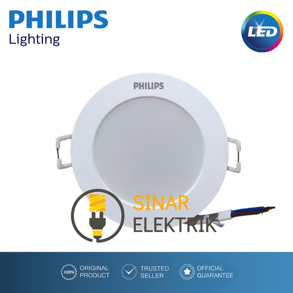 Philips LED Downlight Eridani G2 22W Putih Kuning - Bohlam Lampu Plafon DL190B 22Watt 22 W Garansi