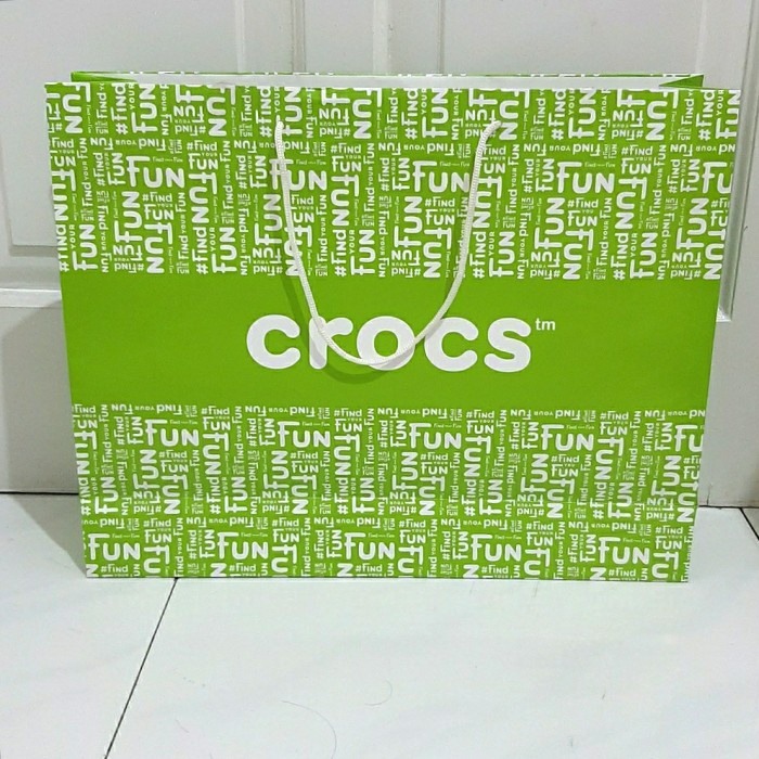 

(TERLARIS) PAPERBAG CROCS ORI