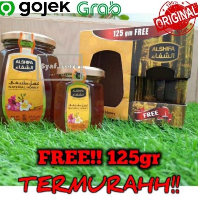 

PROMO MADU AL SHIFA 500 gr FREE!!! 125 gr natural honey ORIGINAL TERMURAHHH MURAH