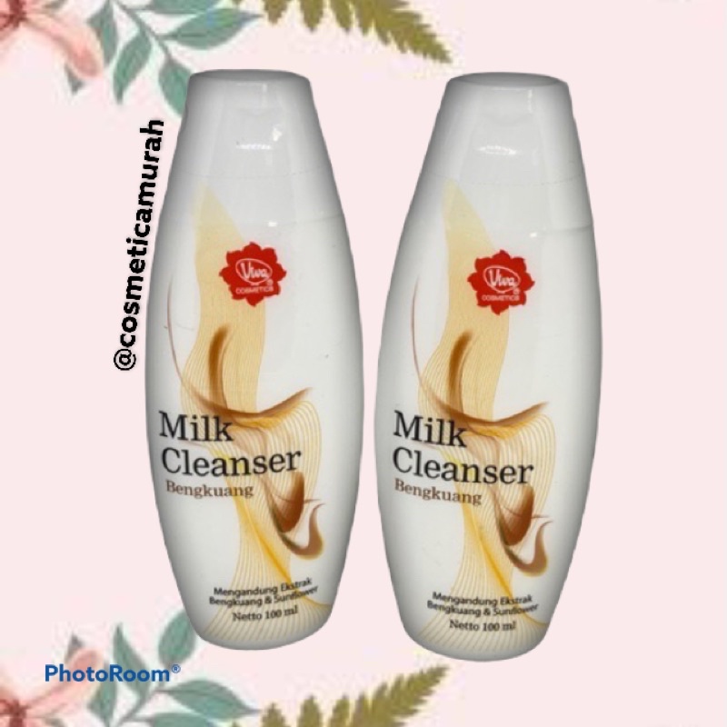 100 &amp; 200 ml - Viva milk cleanser bengkoang / milk cleanser viva