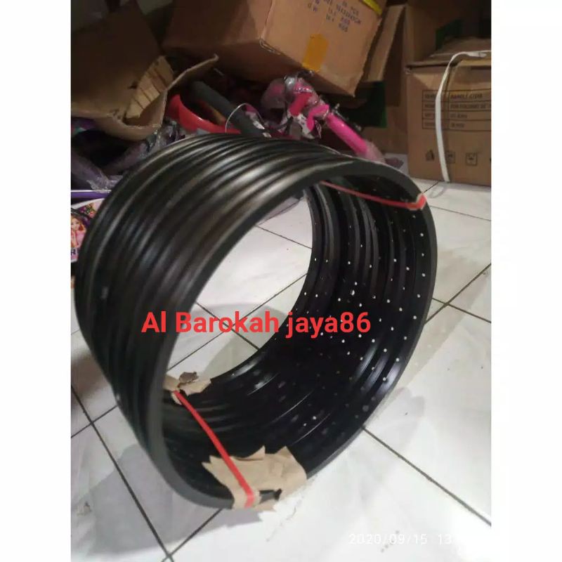 Velg sepeda ukuran 20 bahan Allumunium Lubang 36H untuk sepeda lipat /minion /BMX
