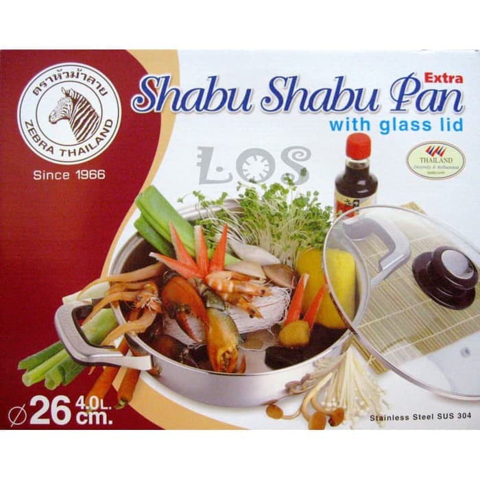 Termurah Zebra Panci Shabu-Shabu 143004 (00230.00044)