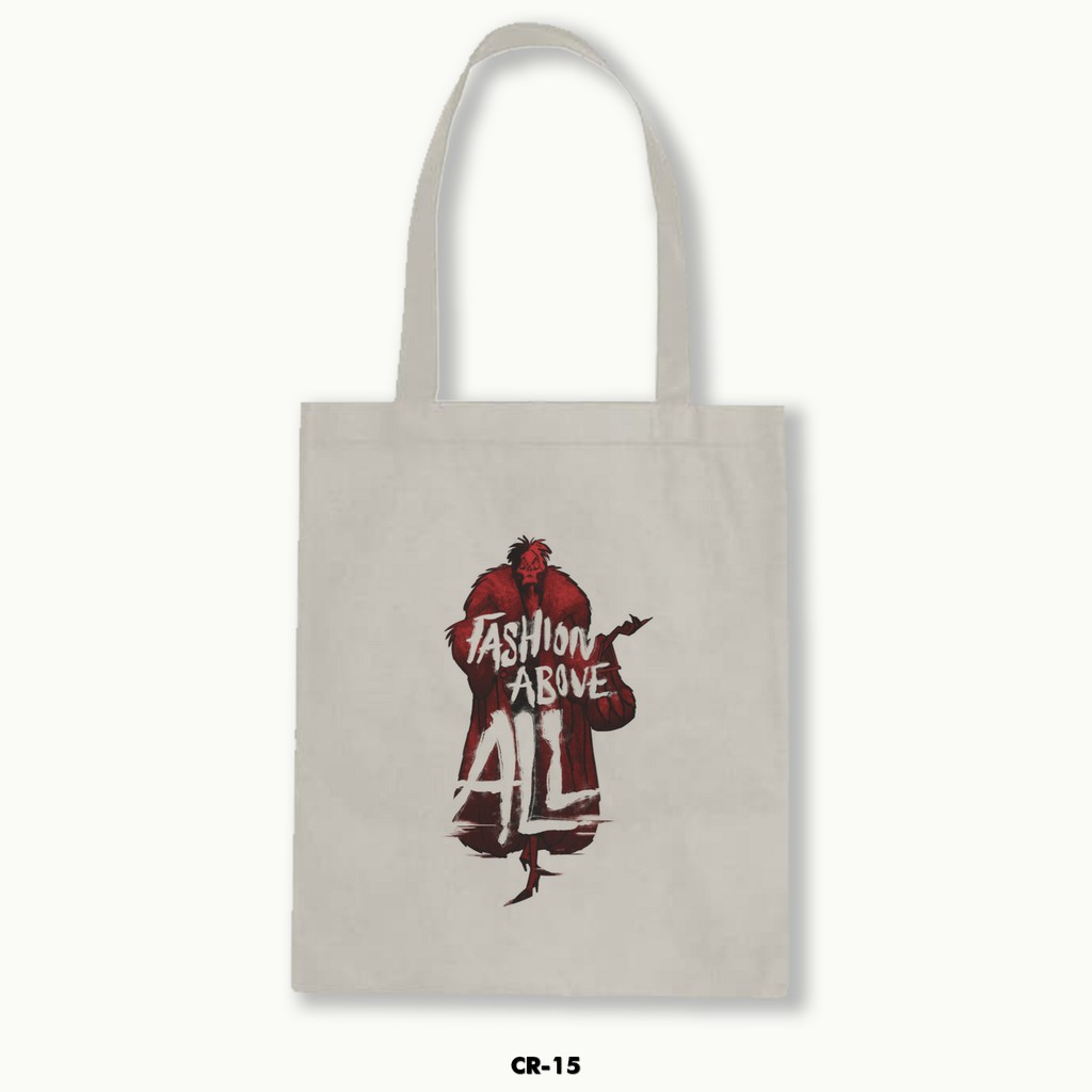 TOTE BAG BLACU - CRUELLA .01