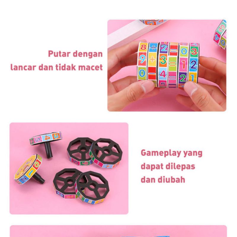 mainan edukasi anak mainan digital kubikasi mainan digital penambahan DIY