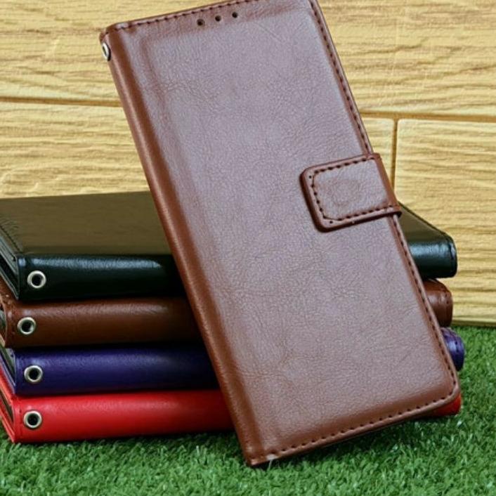Import Terbaik LEATHER CASE VIVO Y11/Y12/ Y15/Y17/Y53/Y71/Y83/ Y91/Y93/Y95/Y81/Y91C/Y1S/FLIPCOVER DO