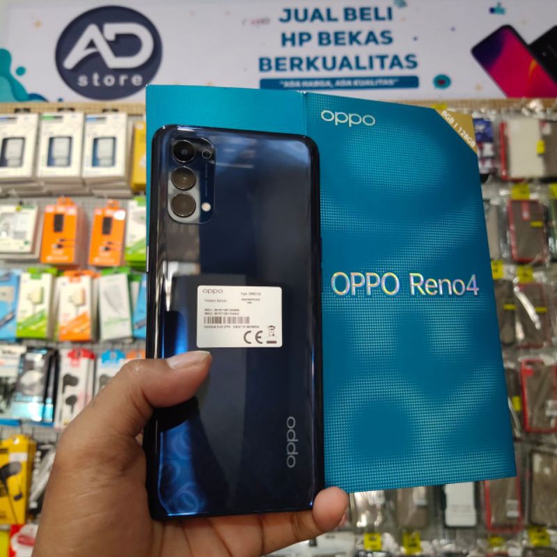Oppo Reno 4 second like NEW | HP SECOND BERKUALITAS