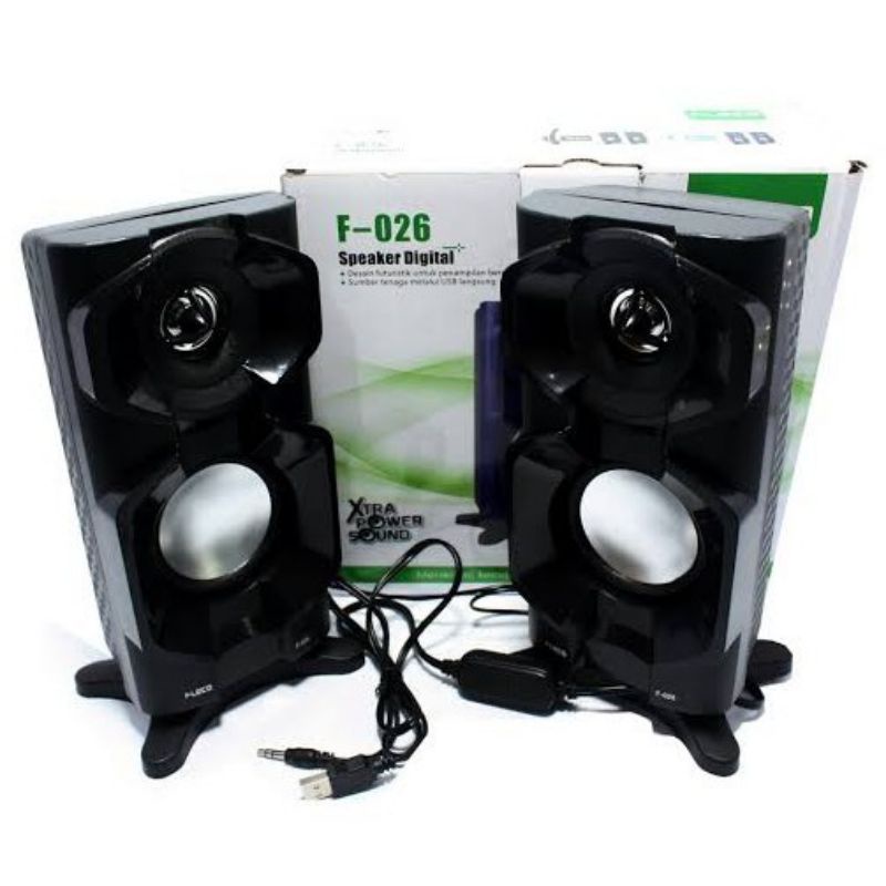 Speaker FLECO F 026 Super Bass Komputer / HP