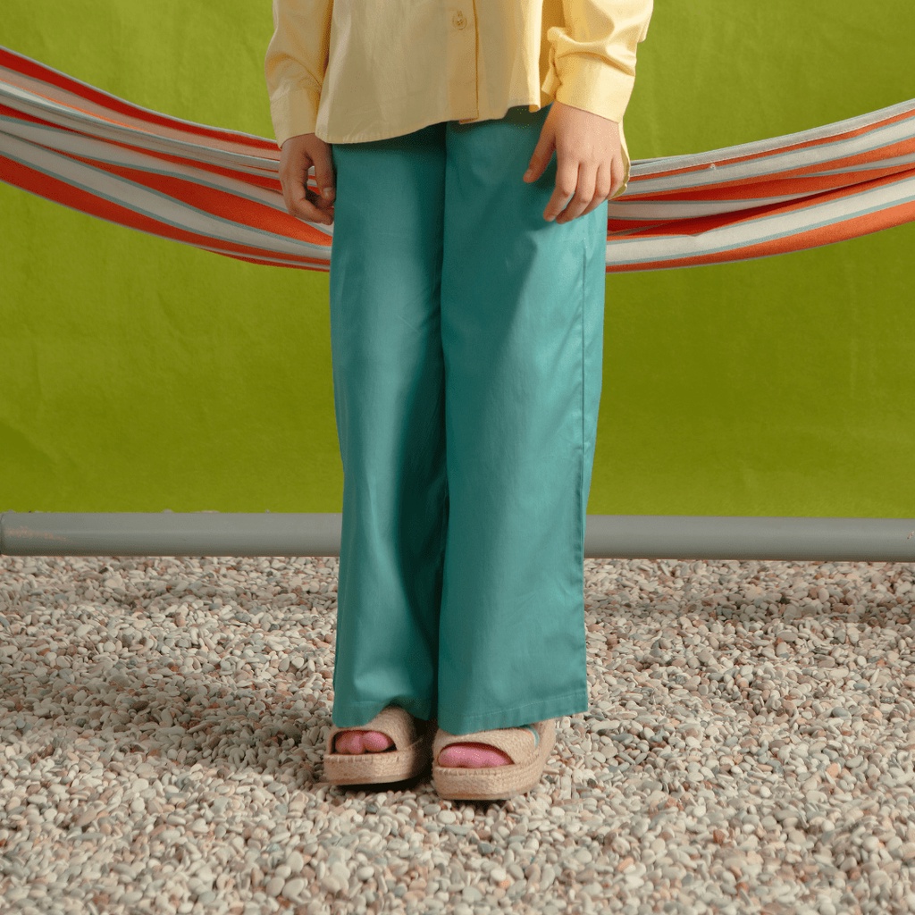 Cottoncut Jean Wide Leg Pants Kids Celana Anak Perempuan