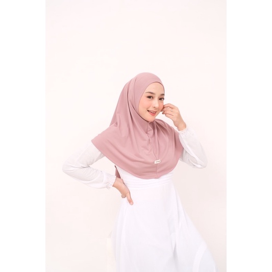 KHIMAR INSTAN DAISY / BERGO HAMIDAH NON PET / JERSEY