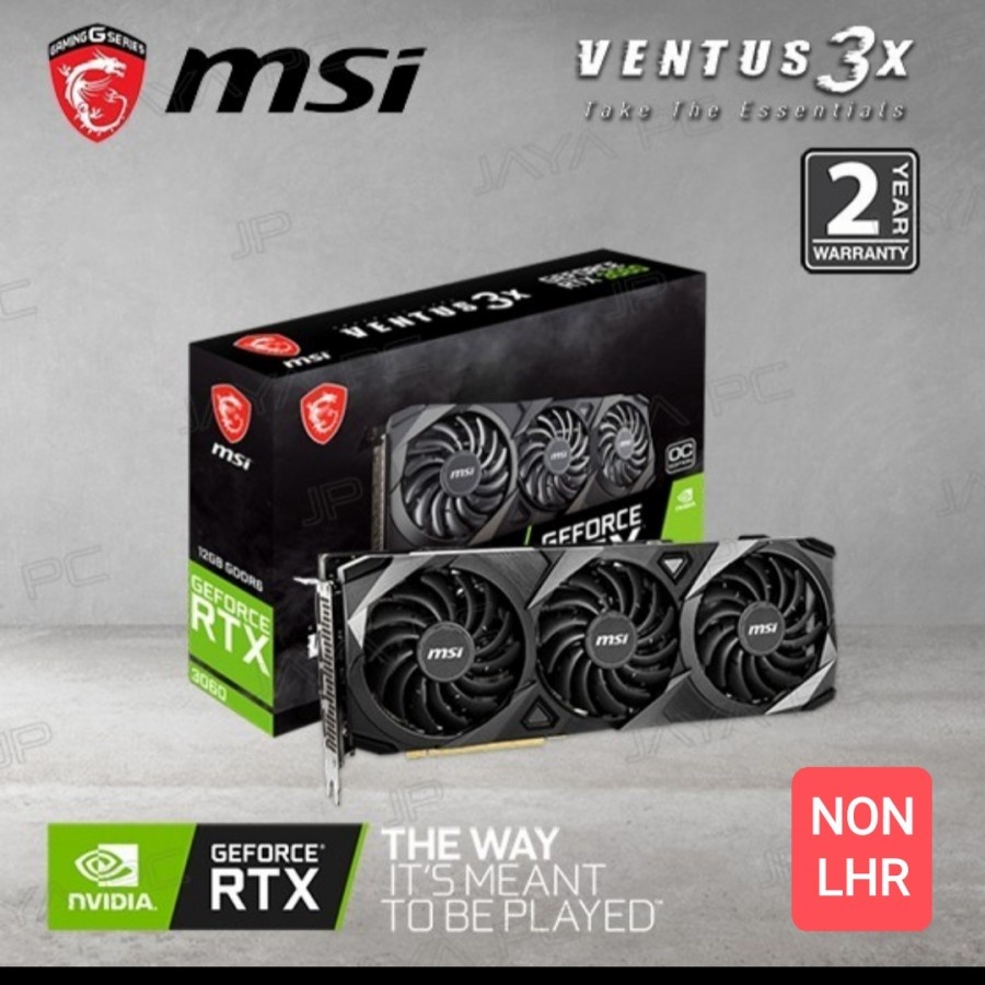 RTX 3060 NON LHR MSI VENTUS 3X 12G OC