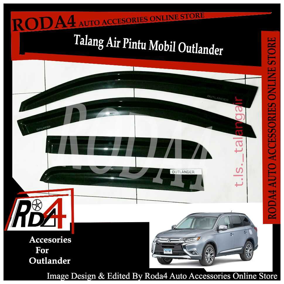 Talang Air Model Slim Mobil Outlander Sport