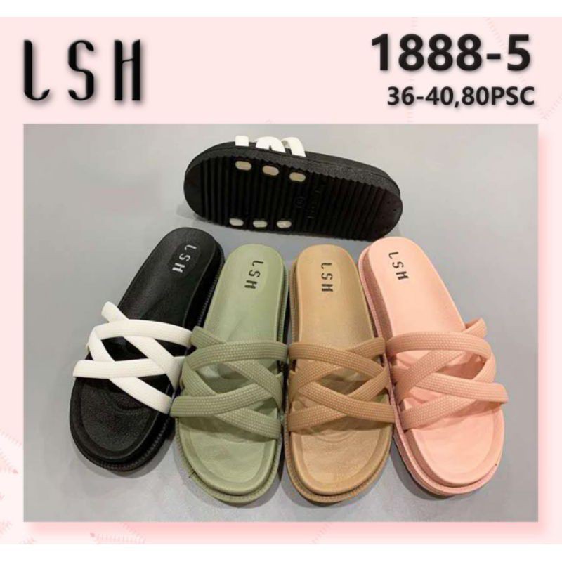 Sandal Jelly Wedges LSH 1888-5