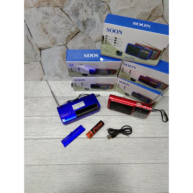 radio murotal al qur'an SOON SN-523A/radio 3 band portable SOON 523A