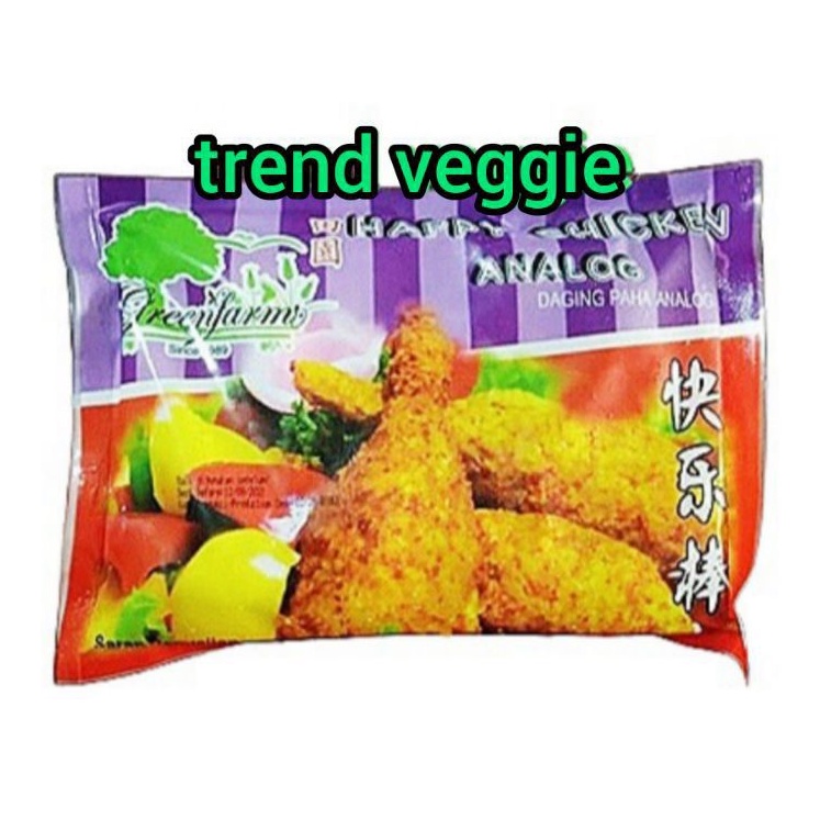 

Greenfarm Happy Chicken Analog/ Daging Paha Vegetarian / Kuai Le Bang