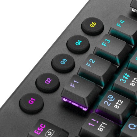 Redragon Mechanical Wireless Gaming Keyboard Low Prof HORUS - K618-RGB