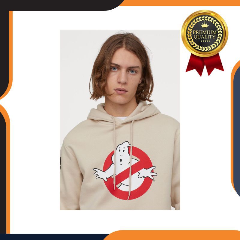 Terbaru Hoodie Jaket HNM H&M GHOSTBUSTERS Original (Unisex) Murah