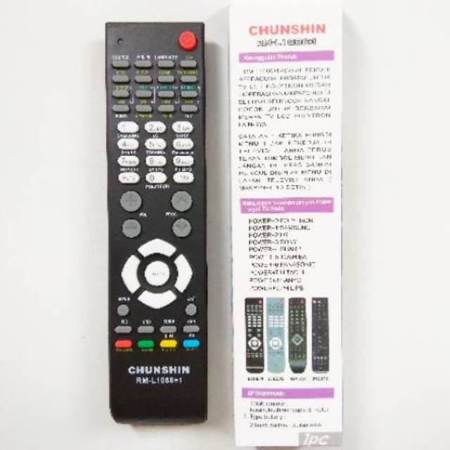 REMOT/REMOTE TV POLYTRON LCD LED UNIVERSAL/MULTI/SERBA GUNA CINEMAX / BAZZOKE / XCEL