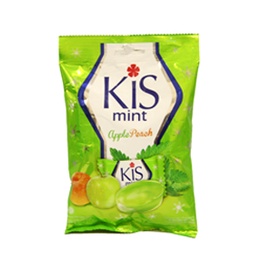 

Kiss Permen Apple Peach Mint 100Gr