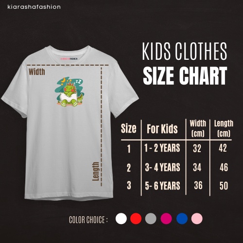 Kiarashafa - Baju Anak / Kaos Anak Monkey