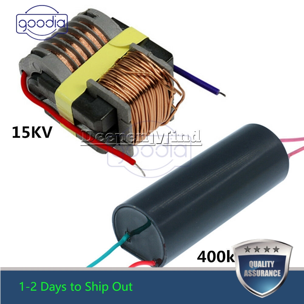 Inverter Boost Step Up Tegangan Tinggi Dc 3v-6v Ke 400kv 40000v 15kv