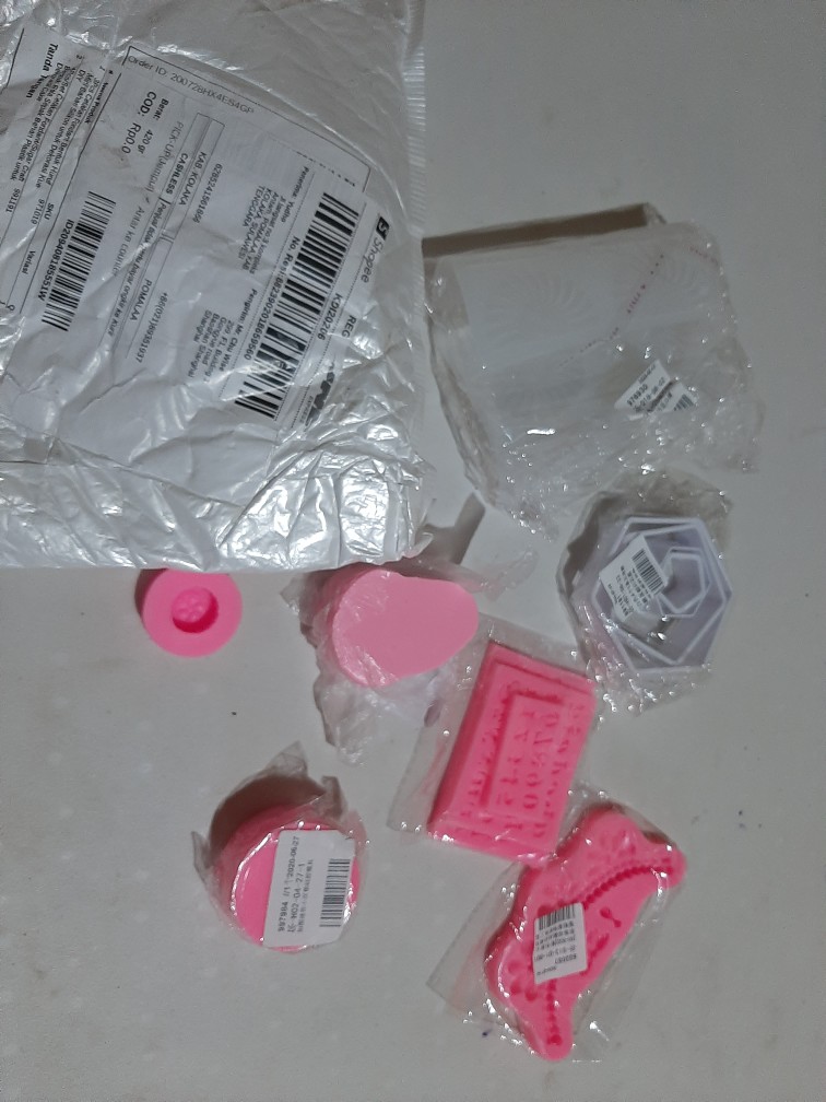 Cetakan Sabun Bentuk Tangan Bahan Resin